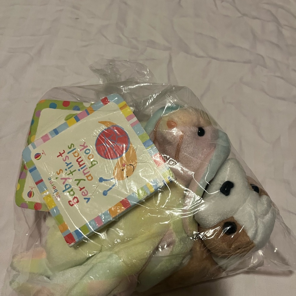 Adorable Multicolor Stuffed Animal Set